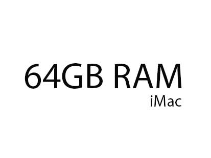 64 GB Ram imac